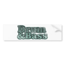 Drum and Bass Bumper Stickers