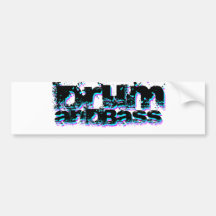 Drum and Bass Bumper Stickers