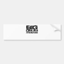 Drum and Bass Bumper Stickers