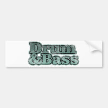 Drum and Bass Bumper Stickers