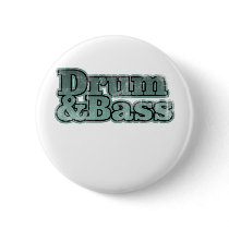 Drum and Bass Pinback Buttons