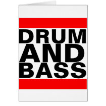Drum and Bass Cards
