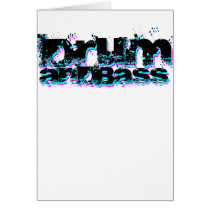 Drum and Bass Card