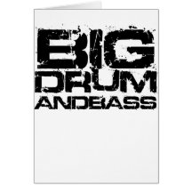 Drum and Bass Cards