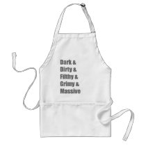 Drum and Bass DnB Electro Dub step Dubstep Grime Apron