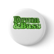 Drum and Bass Green Pin