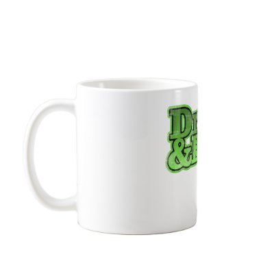Drum and Bass Green Coffee Mug by generation_y_design