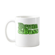Drum and Bass Green Mug