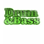 Drum and Bass Green t-shirts