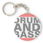 Drum and Bass Key Chains