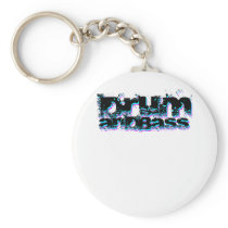 Drum and Bass Keychain