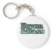 Drum and Bass Keychain