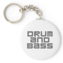 Drum and Bass Key Chains