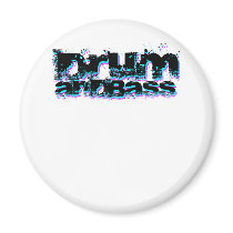 Drum and Bass Refrigerator Magnets