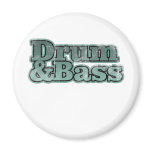 Drum and Bass Fridge Magnets
