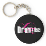 Drum and Bass Mob Keychain