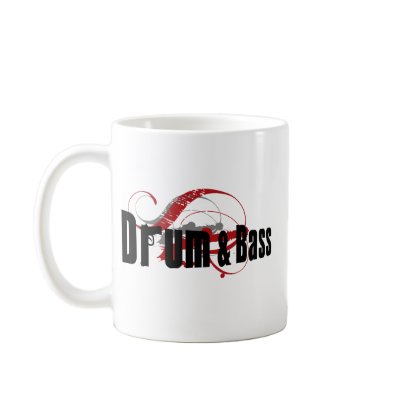 Drum and Bass Mob Coffee Mug by insomniak