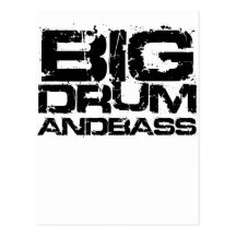 Drum and Bass Post Cards