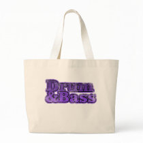 Drum and Bass Purple Bags