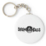 Drum and Bass Shattered Record Key Chains