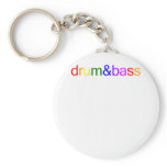 Drum and Bass Spectrum Keychain