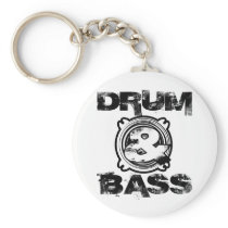 Drum and Bass Subwoofer Key Chains