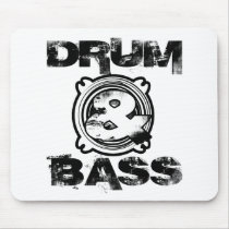 Drum and Bass Subwoofer Mousepad