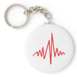 drum beat music keychains