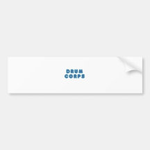 DRUM CORPS BUMPER STICKER
