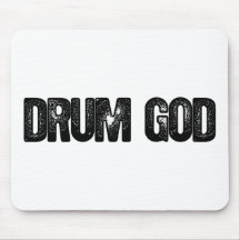 Drum God Mouse Pad