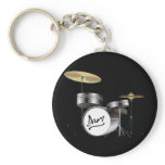 Drum Kit Keychains