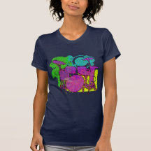 drum kit tshirt