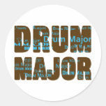 Drum Major Font Sticker