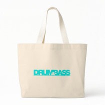 Drum N Bass - DJ Disc Jockey Vinyl Music Canvas Bags