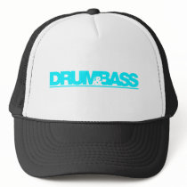 Drum N Bass - DJ Disc Jockey Vinyl Music Trucker Hats