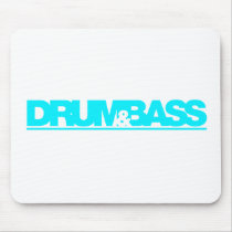 Drum N Bass - DJ Disc Jockey Vinyl Music Mousepads