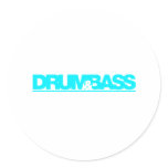 Drum N Bass - DJ Disc Jockey Vinyl Music Stickers