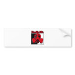 DRUM n BASS music Mafia drum and bass Bumper Stickers