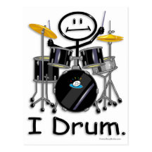 Drum Post Cards