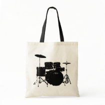 Drum Set Tote Bag