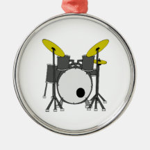 Drum Set Christmas Tree Ornaments