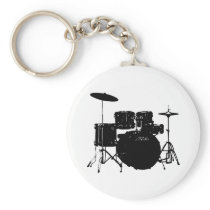 Drum Set Keychains
