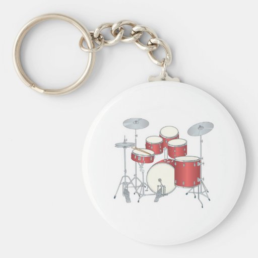 drum set keychains