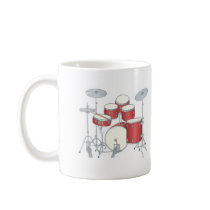 drum set mug