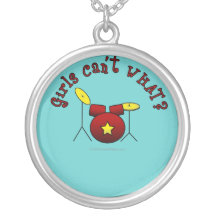 Drum Set - Red Custom Jewelry