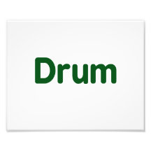 drum text green music design photo