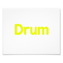 drum text yellow music design photo