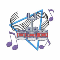 Drum Trio Polo Shirt