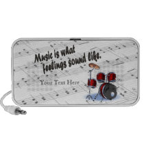 Drum Version What Feelings Sound Like - Customize speakers