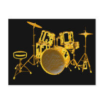 Drumkit - Yellow Post Cards